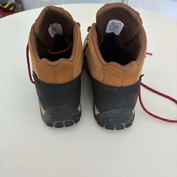 Danner Panorama Mid 6" Brown/Red Hiking Boots Sz 8.5 - Picture 4 of 5